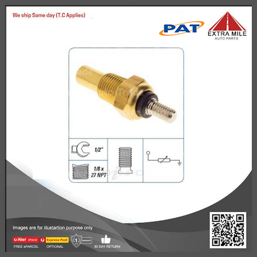 PAT Water Temperature Sender For Ford Futura XW XY 3.6L,4.1L 250 2V I6 12V OHV