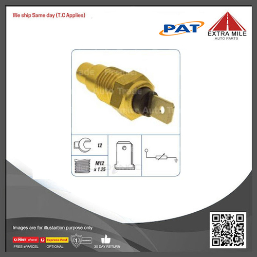 PAT Water Temperature Sender For Nissan Urvan E25 3.0L ZD30DDTi I4 16V DOHC