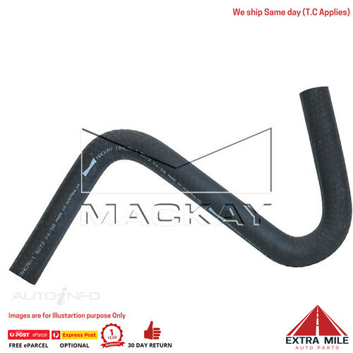 Z Hose Bend for Fuel & Oil Applications - 19mm (3/4) ID - Nitrile Rubber -ZHB19F